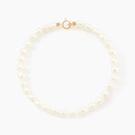 Bracelet Clementia Or Jaune Perle De Culture - Bracelets cha&icirc;nes Femme | Marc Orian