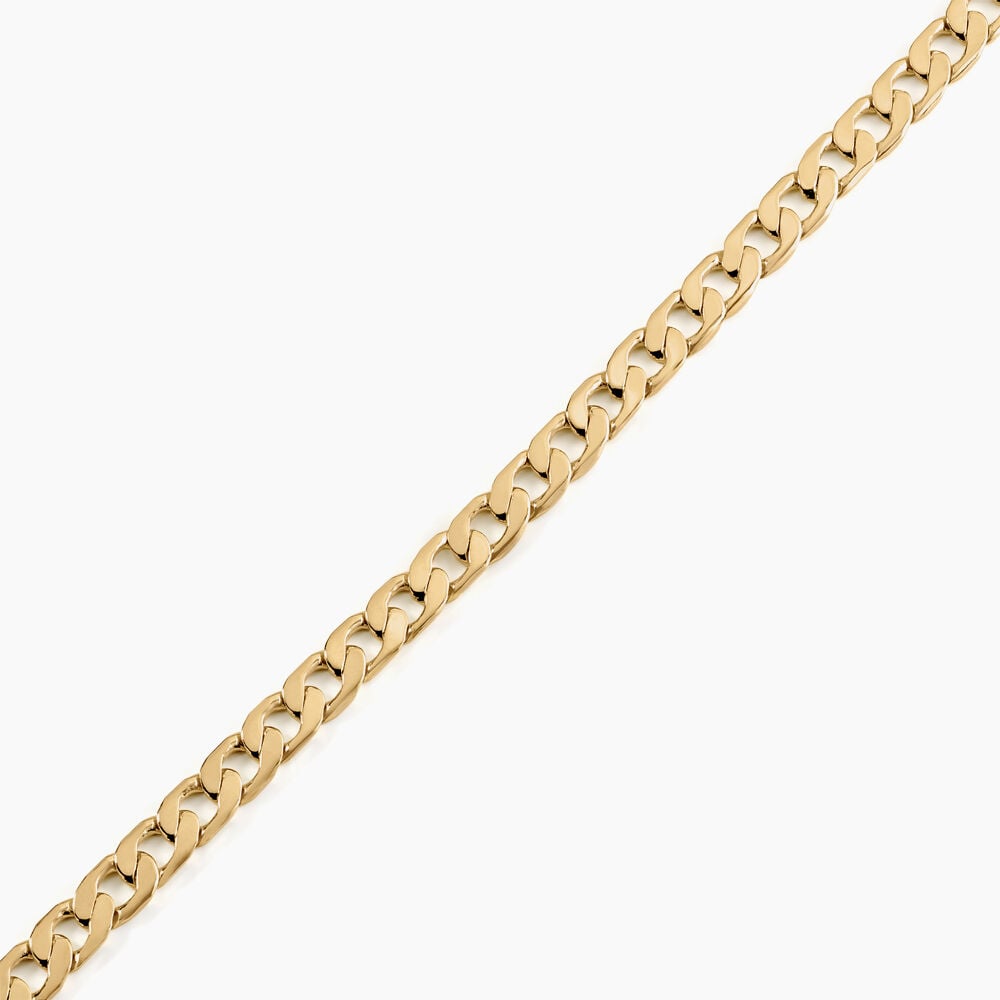 Bracelet Plaqué Or Jaune Clement - Bracelets mailles Homme | Marc Orian
