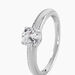 Bague Tiphane Argent Blanc Oxyde De Zirconium - Solitaires Femme | Marc Orian