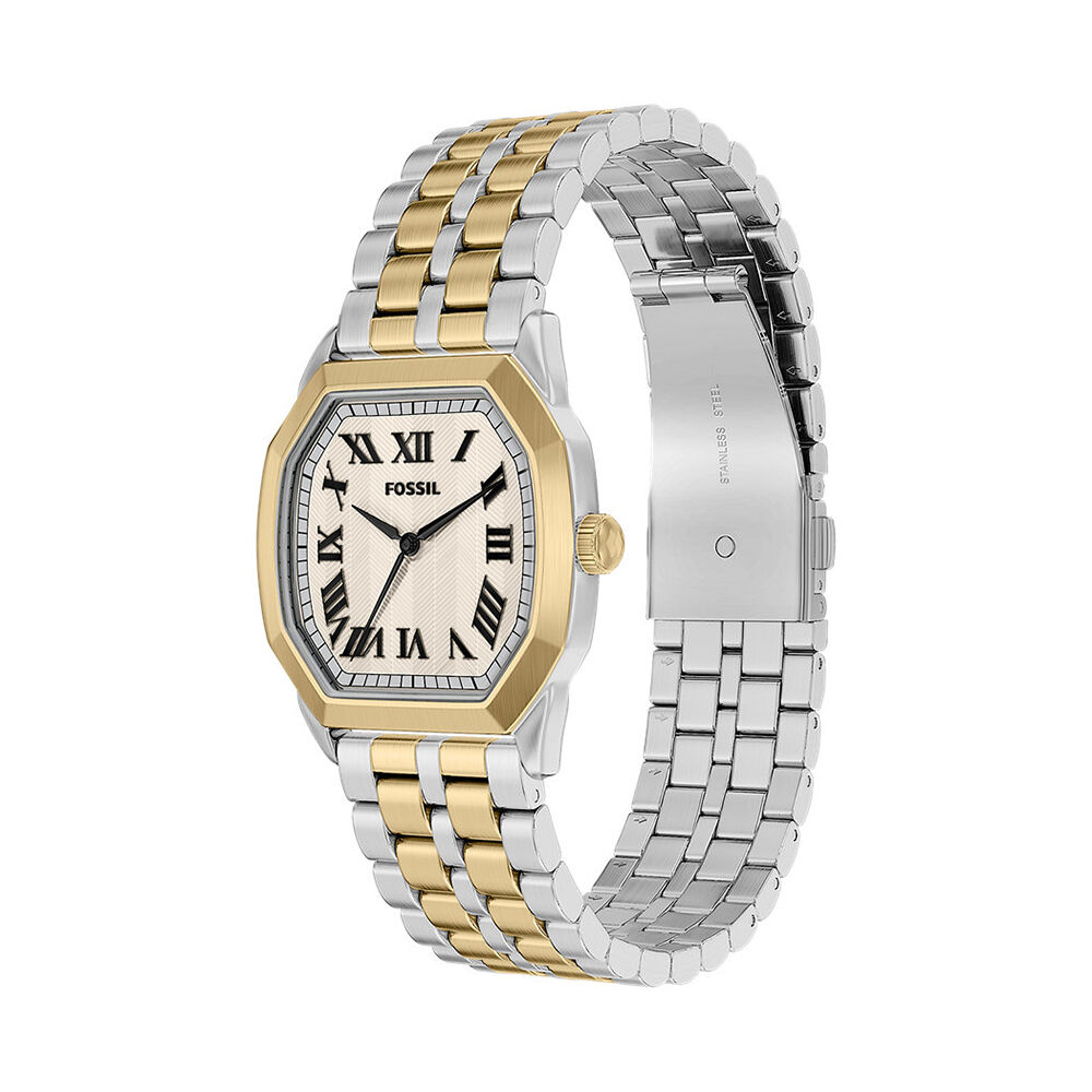 Montre Fossil Harlow Homme Cr&egrave;me - Montres &eacute;tanches Homme | Marc Orian