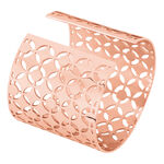Bracelet Manchette Yelda Acier Rose - Bijoux fantaisie Femme | Marc Orian