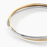 Bracelet Jonc Catalin 2 Fils Flexibles Or Bicolore - Bracelets joncs Femme | Marc Orian