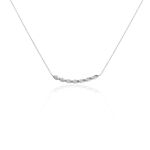 Collier Argent Blanc Remigius Oxydes De Zirconium - Colliers avec pierres Femme | Marc Orian