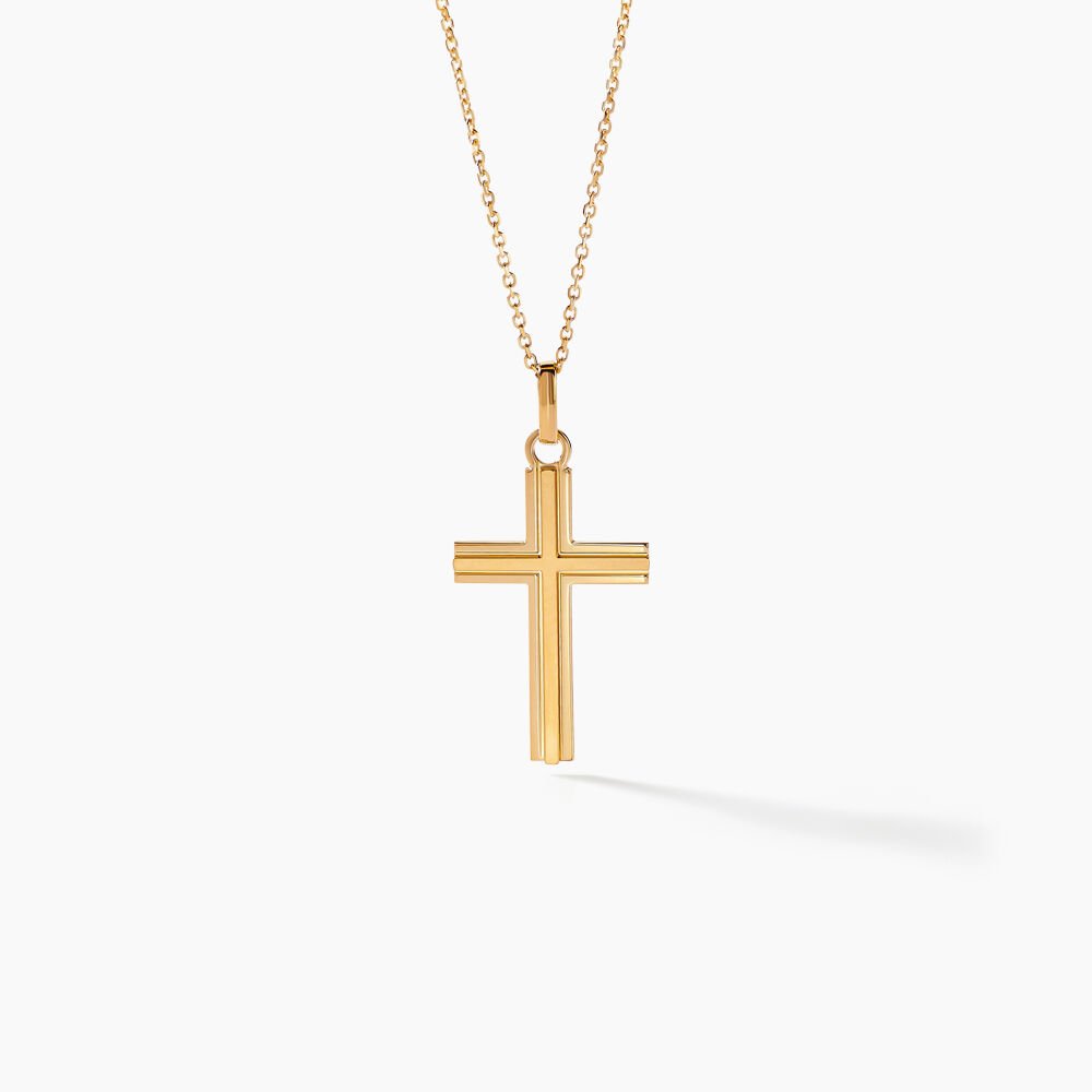 Pendentif Alyssa Croix Or Jaune - Pendentifs Unisex | Marc Orian