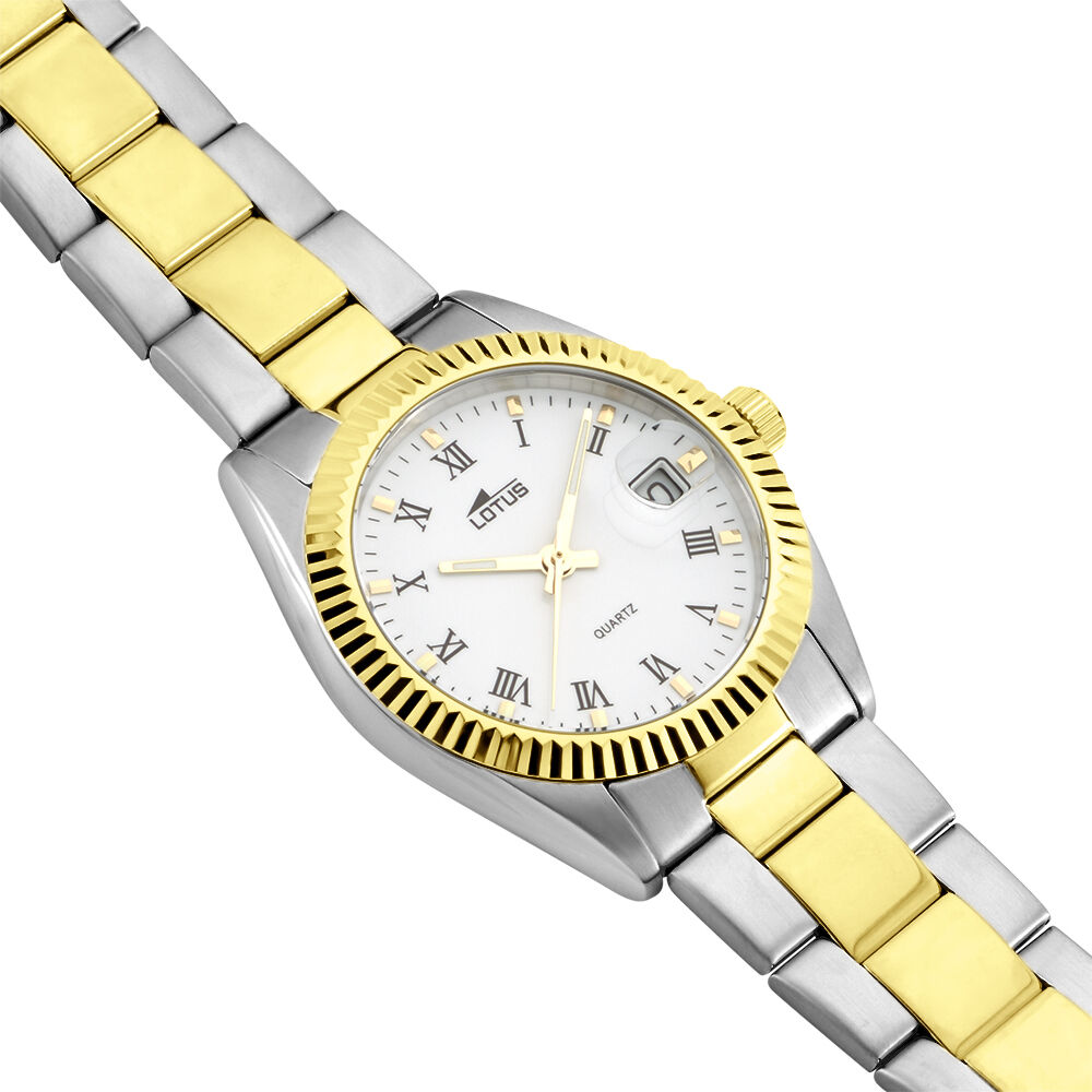 Montre Lotus Excellent Blanc - Montres classiques Homme | Marc Orian