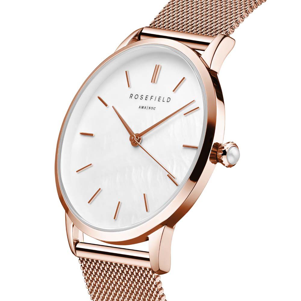 Montre Rosefield Pearl Edit Blanc - Montres étanches Femme | Marc Orian