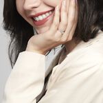 Bague Solitaire Solena Or Blanc Diamant - Solitaires Femme | Marc Orian