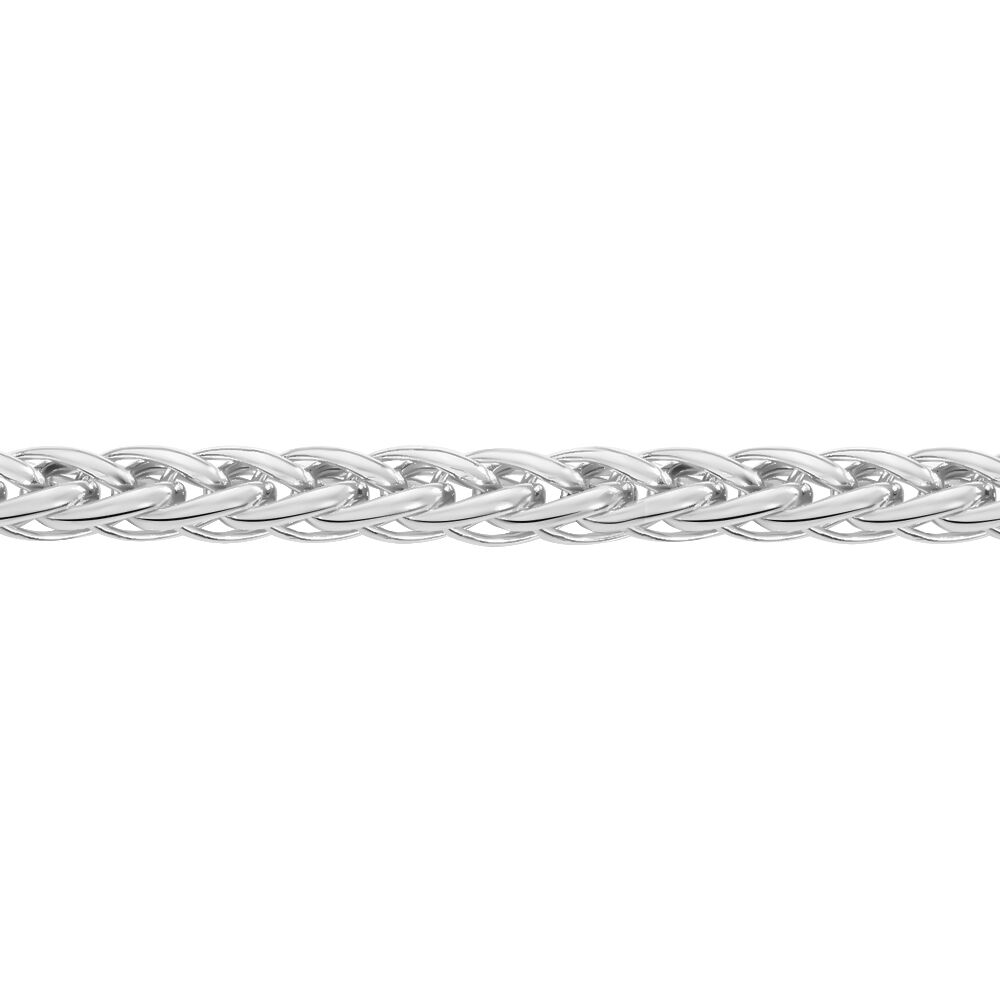 Collier Jany Maille Palmier Or Blanc - Chaines Femme | Marc Orian