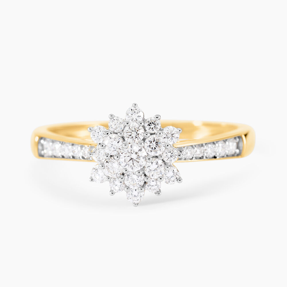 Bague Chucho Or Jaune Diamant - Parures de mariage Femme | Marc Orian