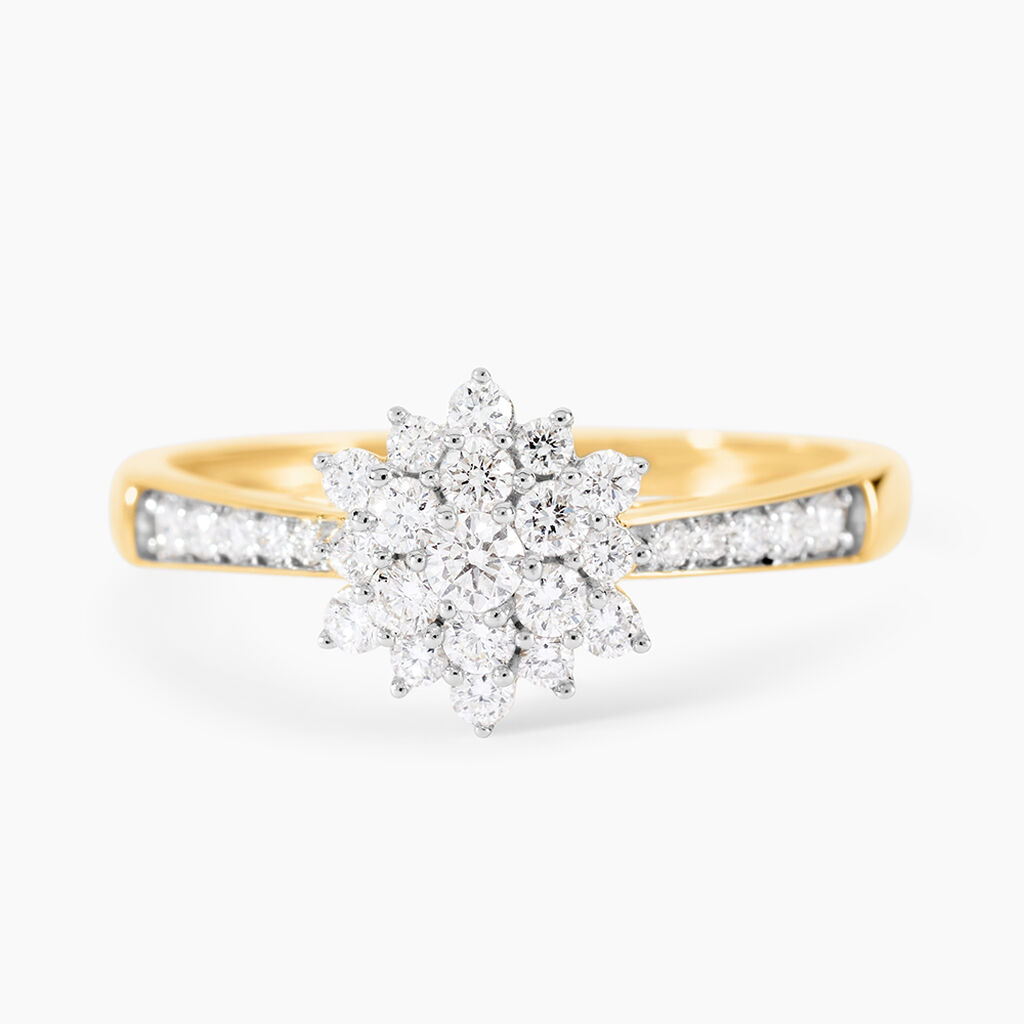 Bague Chucho Or Jaune Diamant - Parures de mariage Femme | Marc Orian