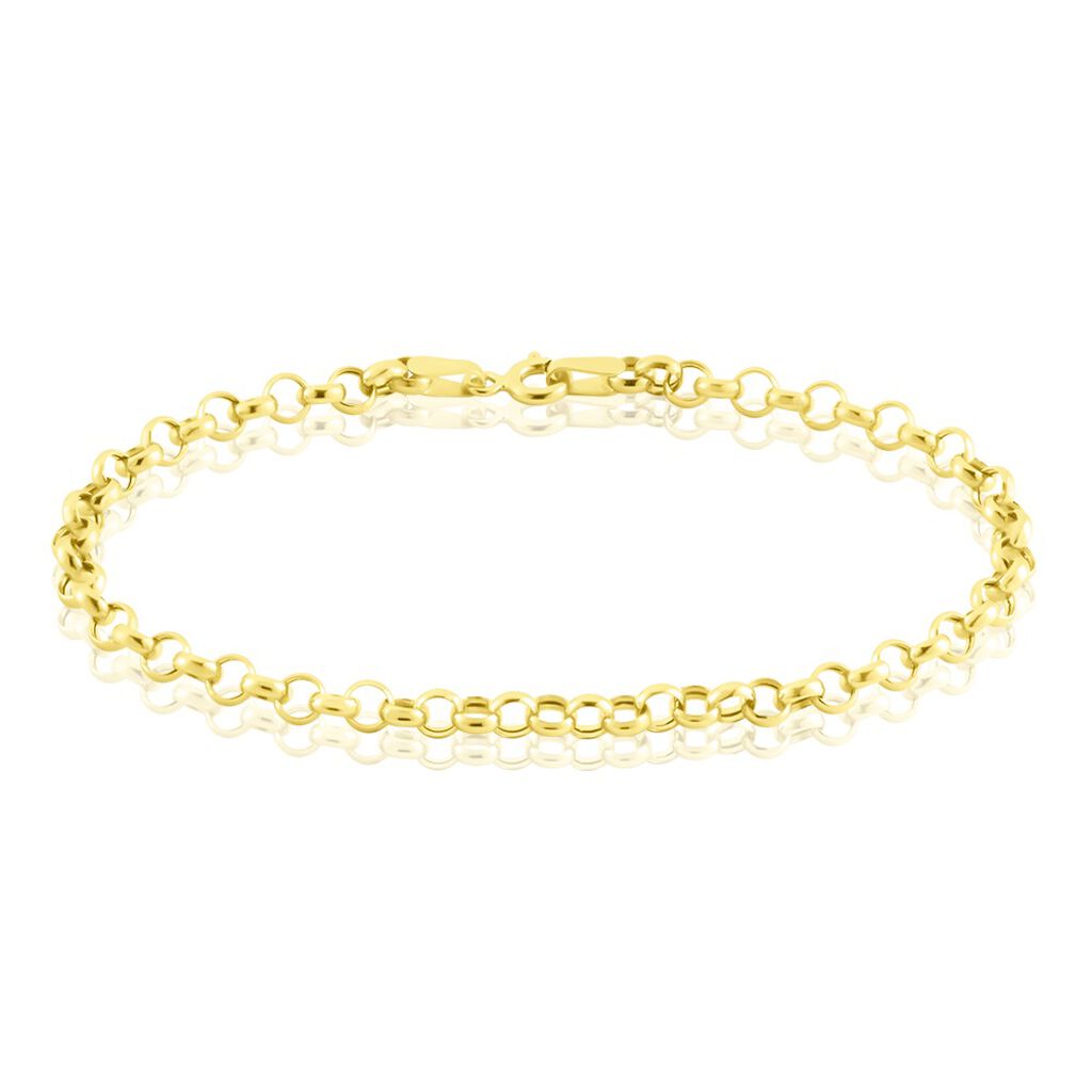 Bracelet Elviaae Maille Jaseron Or Jaune - Bracelets mailles Femme | Marc Orian