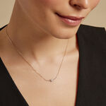 Collier Eclat D'amour Or Jaune Oxyde De Zirconium - Colliers avec pierres Femme | Marc Orian