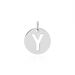 Pendentif Elio Y Argent Blanc - Pendentifs Famille | Marc Orian