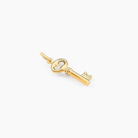 Pendentif Fatilia Clef Coeur Or Jaune - Pendentifs Famille | Marc Orian