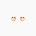 Boucles D'oreilles Puces Fidelia Boule Or Rose - Puces Femme | Marc Orian