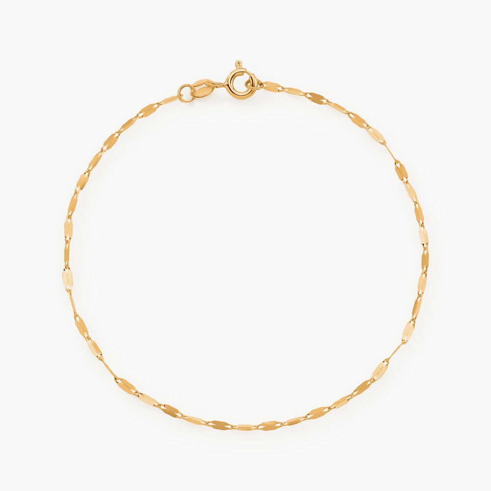 Bracelet Camelie Or Jaune - Bracelets cha&icirc;nes Femme | Marc Orian