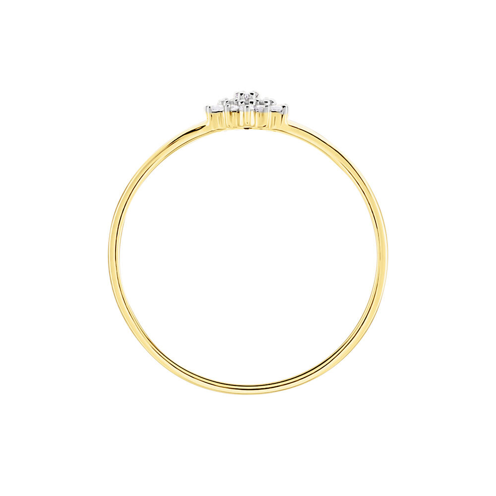 Bague Barbra Or Jaune Diamant - Bagues fiançailles Femme | Marc Orian