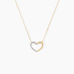 Collier Faiga Or Jaune Diamant - Colliers avec pierres Femme | Marc Orian