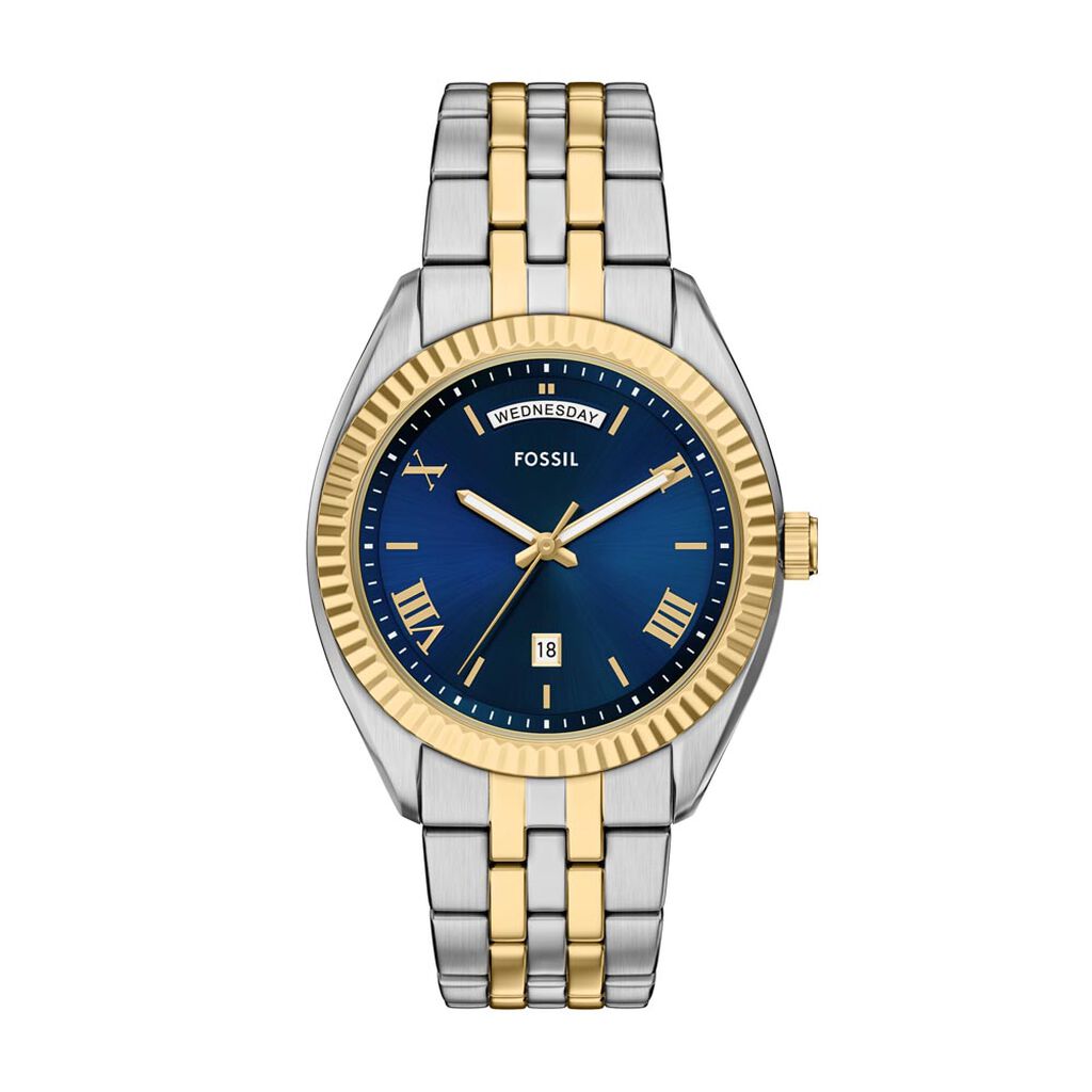 Montre Fossil Campbell Bleu - Montres étanches Homme | Marc Orian