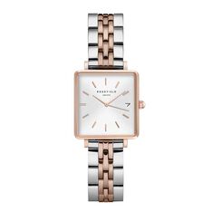 Montre Rosefield The Mini Boxy Blanc - Montres Femme | Marc Orian