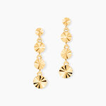 Boucles D'Oreilles Pendantes Evert Or Jaune - Pendantes Femme | Marc Orian