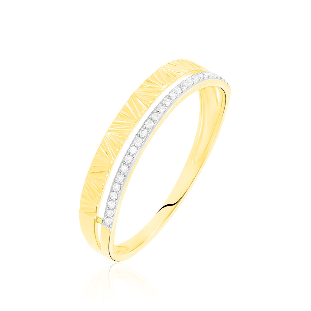 Bague Belinda Or Jaune Diamant -  Femme | Marc Orian