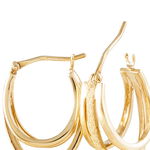 Cr&eacute;oles Clarette Plaqu&eacute; Or Jaune - Cr&eacute;oles Femme | Marc Orian