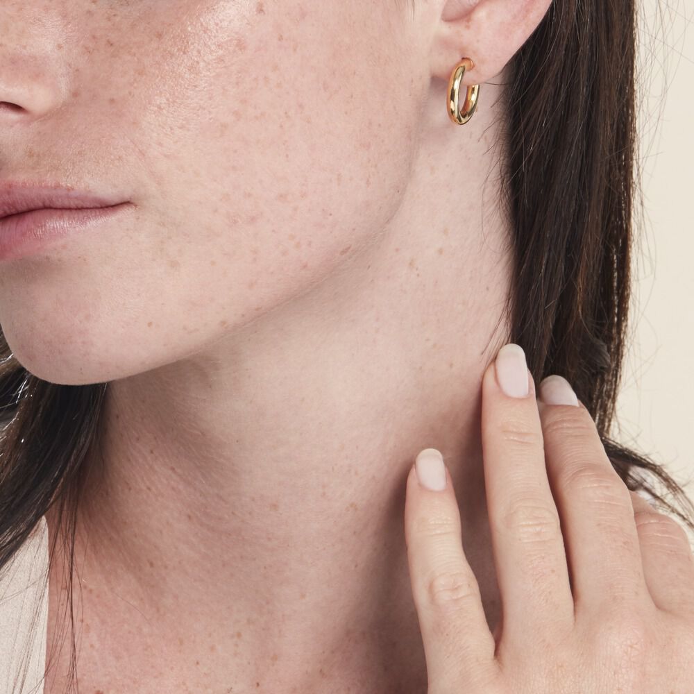 Créoles Ajania Or Jaune - Créoles Femme | Marc Orian