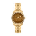 Montre Michael Kors Mini Bryant Marron - Montres &eacute;tanches Femme | Marc Orian