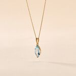 Collier Raquel Or Jaune Topaze - Colliers avec pierres Femme | Marc Orian