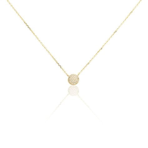 Collier Plaqué Or Larraso Oxydes De Zirconium - Colliers avec pierres Femme | Marc Orian