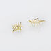Boucles D'oreilles Puces Bartolomea Feuilles Or Jaune - Puces Femme | Marc Orian