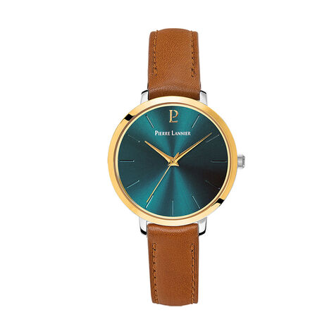 Montre Pierre Lannier Chouquette Vert - Montres classiques Femme | Marc Orian
