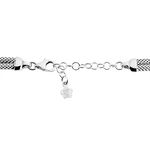 Bracelet Madison Argent Blanc - Bracelets fantaisie Femme | Marc Orian
