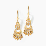 Boucles D'oreilles Pendantes Cherki Or Jaune - Pendantes Femme | Marc Orian