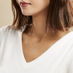 Pendentif Ionia Lettre Or Blanc - Pendentifs Famille | Marc Orian