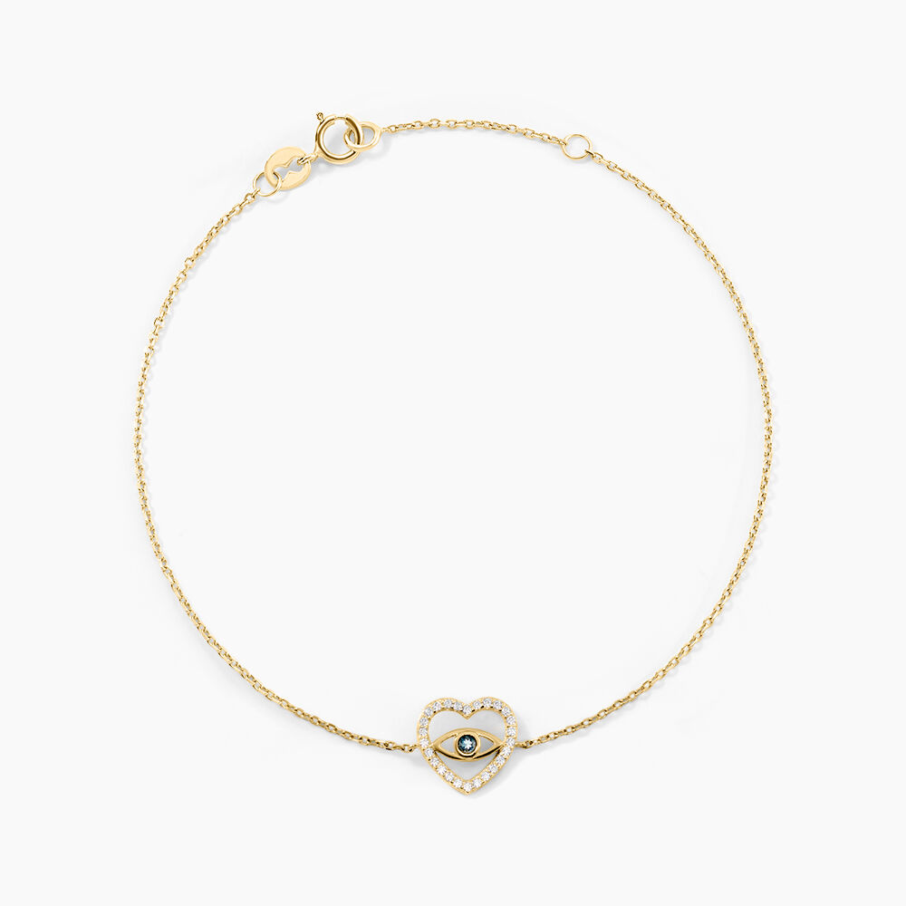 Bracelet Katriona Or Jaune Topaze Oxyde De Zirconium - Bracelets cha&icirc;nes Femme | Marc Orian