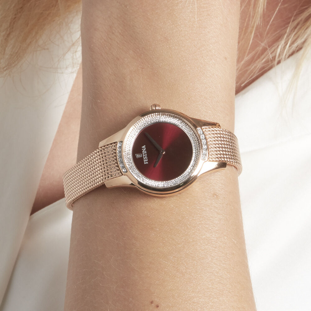 Montre Festina Mademoiselle Rouge - Montres étanches Femme | Marc Orian