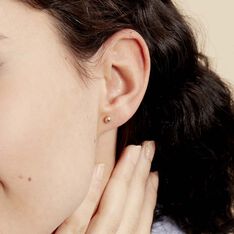 Boucles D'oreilles Puces Fidelia Boule Or Jaune - Clous d'oreilles Femme | Marc Orian
