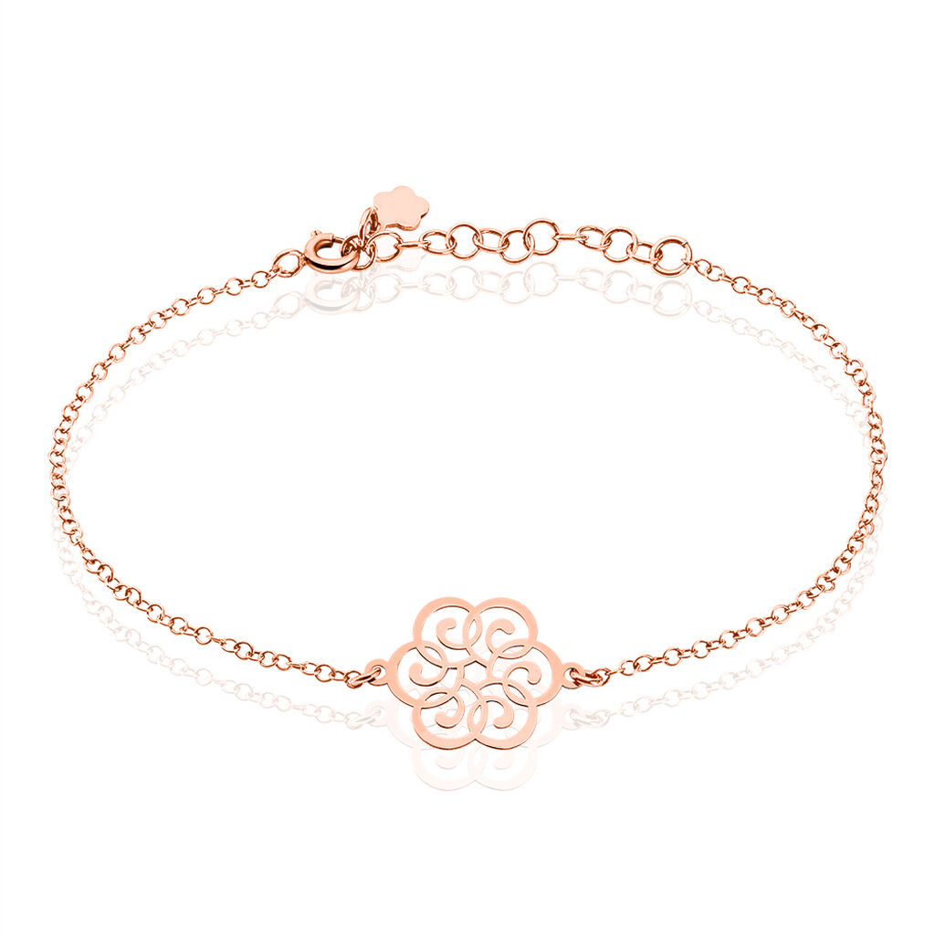 Bracelet Rubino Argent Rose - Bracelets chaînes Femme | Marc Orian