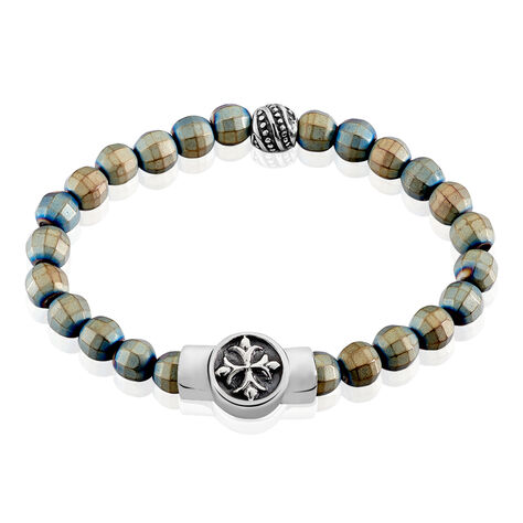 Bracelet Toussineae Acier Blanc - Bracelets Homme | Marc Orian