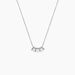 Collier Yannique Argent Blanc Oxyde De Zirconium - Colliers avec pierres Femme | Marc Orian