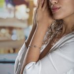 Bracelet Catarina Argent Blanc - Bracelets fantaisie Femme | Marc Orian