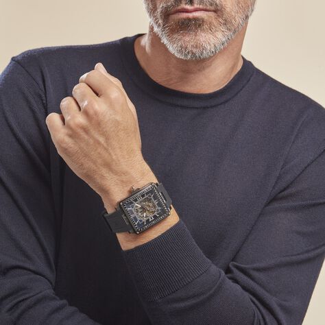 Montre Montignac Noir - Montres automatique Homme | Marc Orian