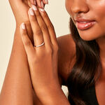 Alliance 1290 Or Jaune Diamant - Alliances duo Femme | Marc Orian