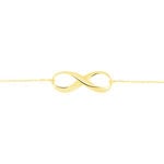 Bracelet Infini Huit Or Jaune - Bracelets cha&icirc;nes Femme | Marc Orian