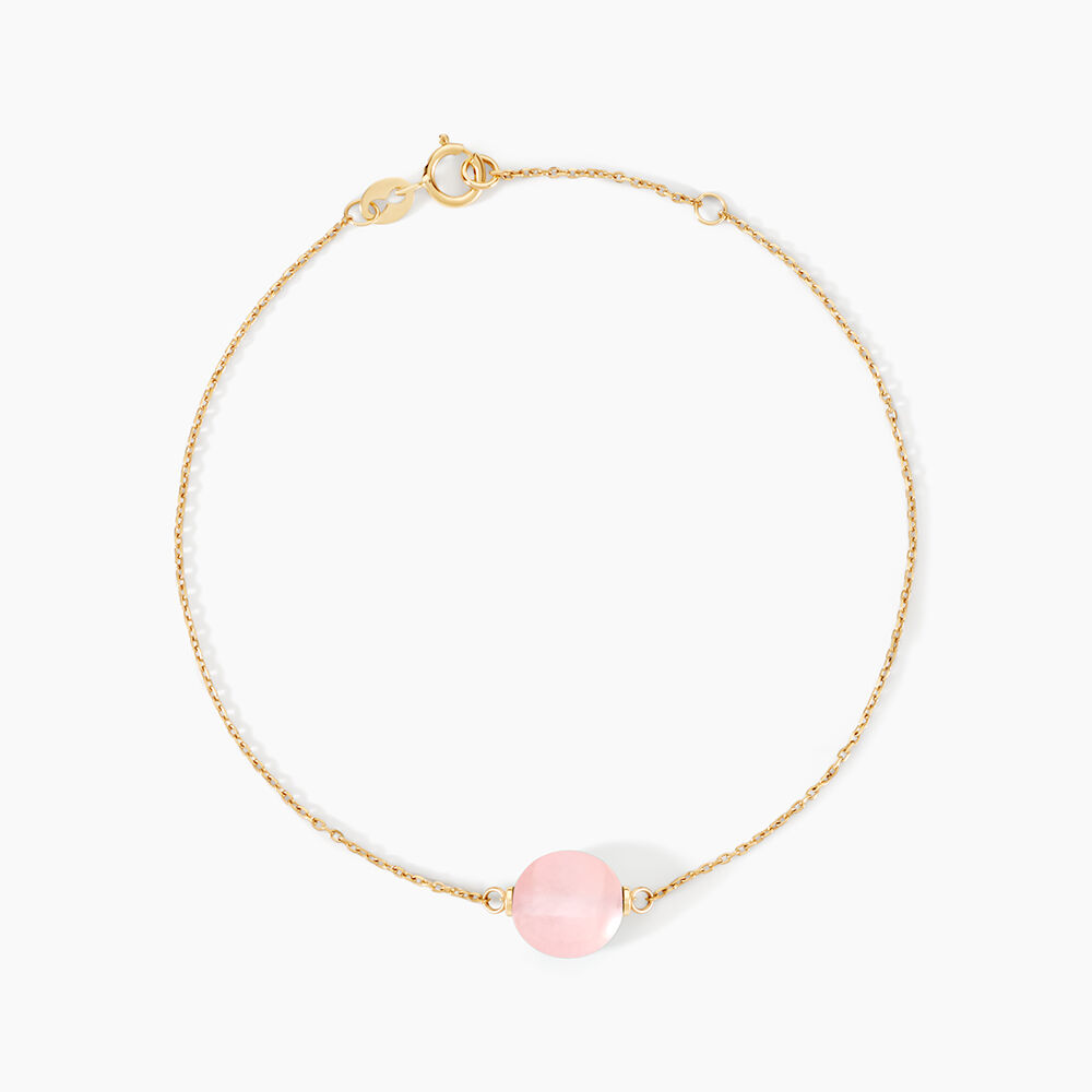 Bracelet Hege Or Jaune Quartz - Bracelets cha&icirc;nes Femme | Marc Orian