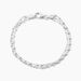 Bracelet Marie-armelle Argent Blanc - Bracelets chaînes Femme | Marc Orian