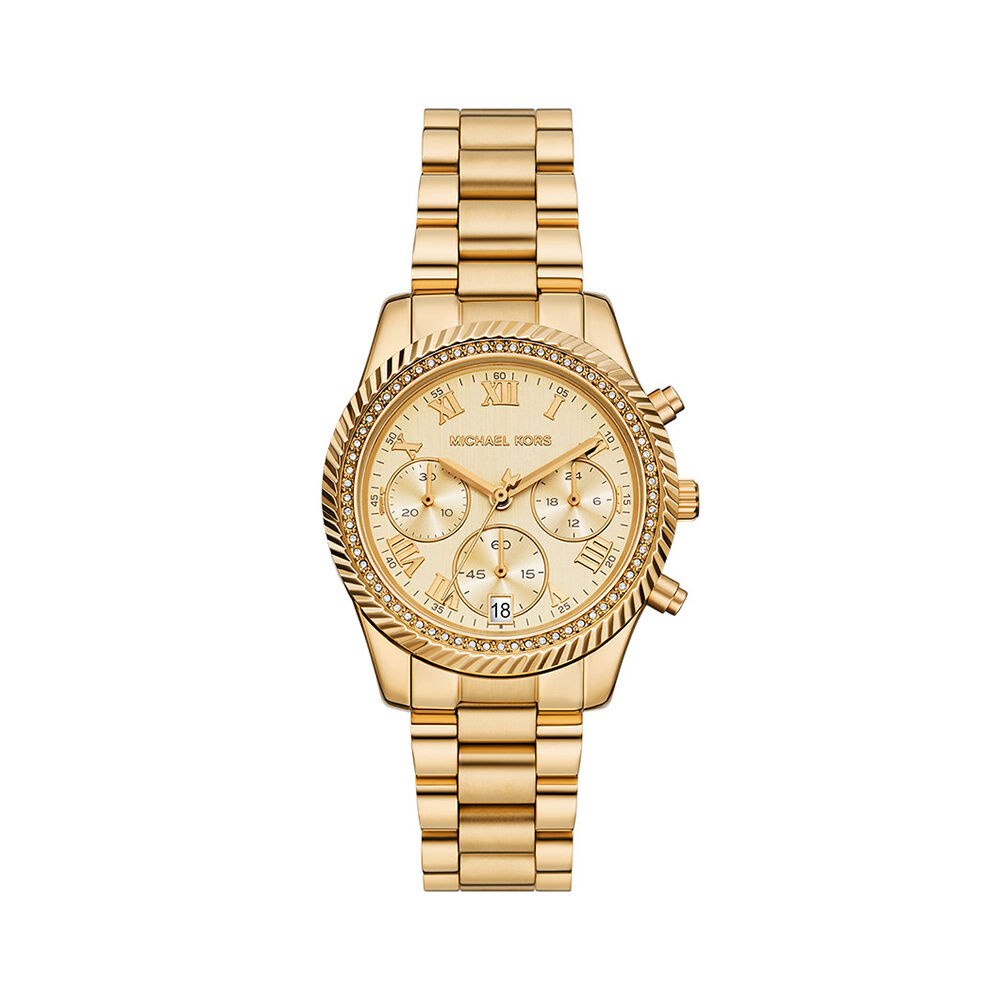 Montre Michael Kors Lexington Dor&eacute; - Montres &eacute;tanches Femme | Marc Orian