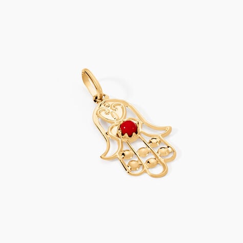 Pendentif Or Jaune Pierre D'imitation - Nouveautés Famille | Marc Orian